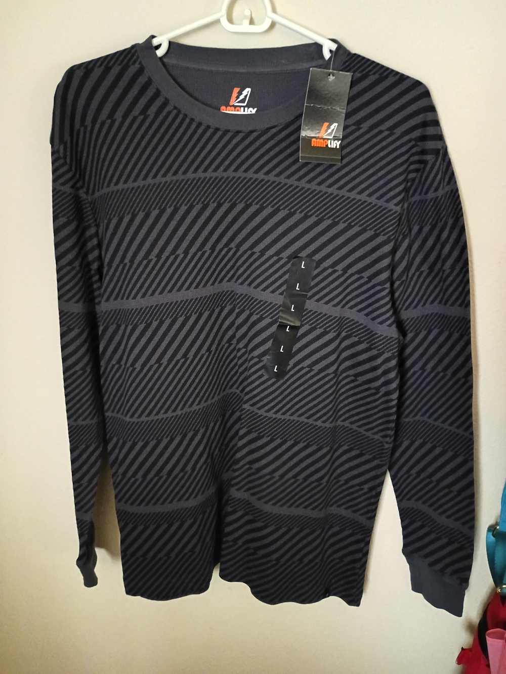 Mens Long Sleeve Amplify Shirt
